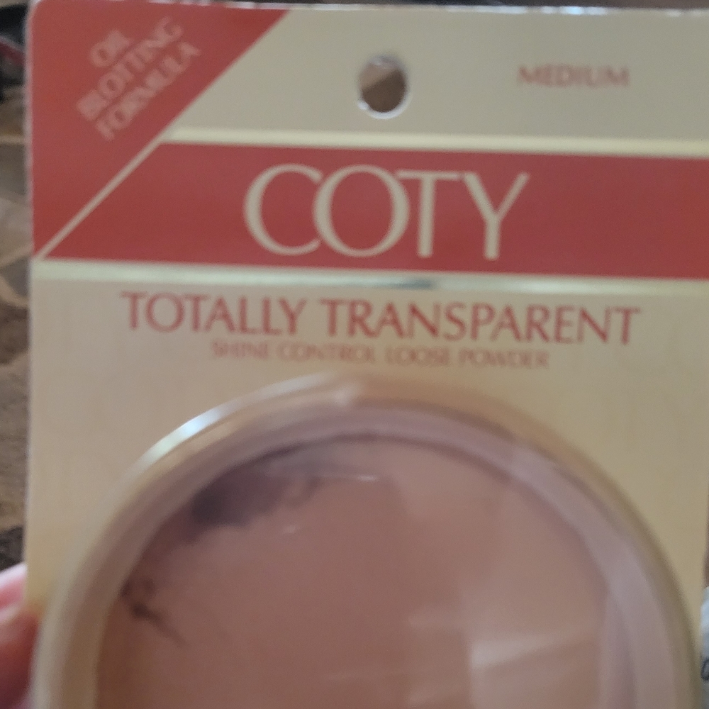 COTY Totally Transparent Loose Powder New